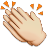 Image result for clap emoji transparent