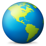 Americas globe