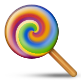 Swirl lollipop
